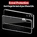 JingooBon Back Screen Protector Compatible with iPhone Xs/iPhone X [2-Pack], Rear Tempered Glass [3D Touch] Temper Glass Film Anti-Fingerprint/Scratch Compatible with iPhoneXs/iPhoneX (5.8 inch)