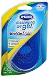 Dr. Scholl's Massaging Gel Heel Cushions Men's Sizes 8-13 - 1 PR, Pack of 3