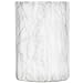 Marble Wine Chiller/Champagne Cooler, Natural White Marble, 6 x 4-Inch Elegant Wine Bottle Chiller - Marble Utensil Holder by Tezzorio