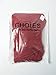 Choies Women's Acrylic Red Loose High Neck Chunky Cable Long Sleeve Sweater L