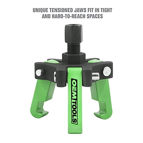 OEMTOOLS 25090 Harmonic Balancer Puller Kit, Adjustable 3Jaw Puller