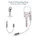 B Adapter Headphone Jack compatible with iPhone 7/8/X, 3.5 mm Headphone Jack Adapter compatible with iPhone 7/8/X Accessoriesthumb 3