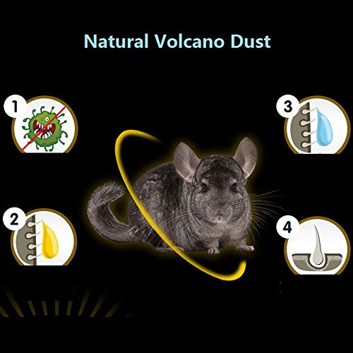 Gerbil Sand Chinchilla Bath Dust Hamster Bathing Sand Pure Pumice Dust