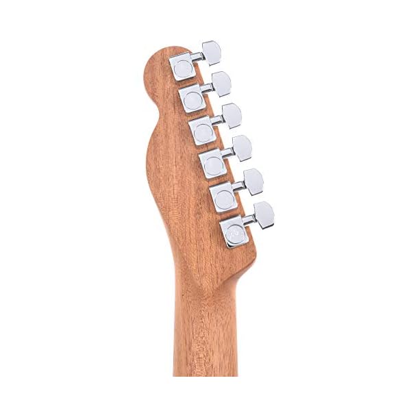 Fender American Acoustasonic Telecaster Acoustic Electric Guitar, Natural, Ebony Fingerboard, with Gig Bag - Image 8