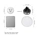 VINIOUS Magnetic Car Mount Holder Cradle with Fast Swift-Snap Technology and Luxury Aluminum Alloy for Smart Phones and Mini Tablets (Grey)