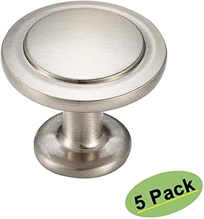 Kitchen Cabinet Knobs Brushed Nickel 5 Pack Homdiy Kitchen