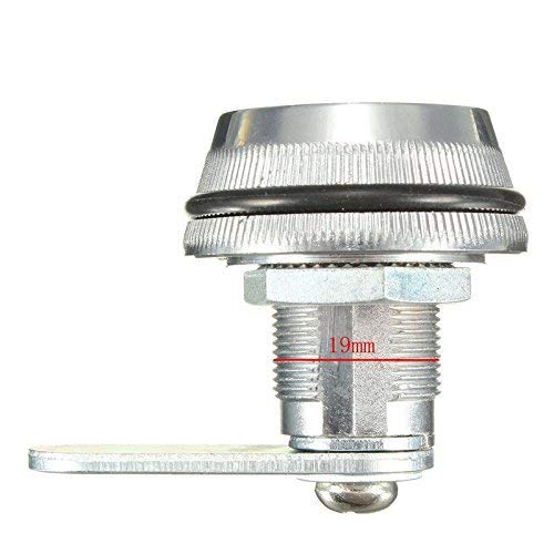 3-Digit Combination Mailbox Lock 7/8" Rotary Tongue Cam Lock for Cabinet Drawer Locker Door Furniture - Thumbnail 6
