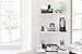 Blu Monaco Black Desk Organizer - 5 Piece Desk Accessories Set - Letter - Mail Organizer, Sticky Note Holder, Pen Cup, Magazine File Holder, Paper - Document Tray - Black