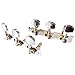 Kmise A1072 1 Set of 3L3R Classic Guitar Tuning Pegs Machine Heads Tuners Metal