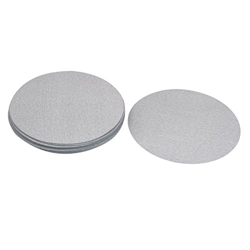 uxcell 7" Dia Dry Abrasive Sanding Sandpaper Sheet Disc 400 Grit 20 Pcs