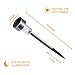 SUNNEST 12Pack Solar Lights Outdoor, Outdoor Garden Lights, Solar Pathway Lights, Outdoor Landscape Lighting for Lawn/Patio/Yard/Walkway/Driveway ST-3493 (Stainless Steel)