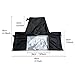 WZT Professional Camera Waterproof Rain Cover for Canon Nikon Pentax DSLR Cameras Shield, Great for Rain Dirt Sand Snow Protection
