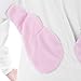 Emolly Fashion Adult Unicorn Animal Onesie Costume Pajamas for Adults and Teens (Medium, Pink/White)