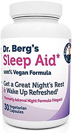 Dr Berg's Sleep Aid (Vegan) Supplement 30 Capsules