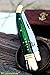 DKC Knives Sale DKC-313-440c Green Elf Laguiole 440c Stainless Steel Folding Pocket Knife 4
