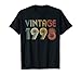 Vintage 1998 Birthday Party Men Women Retro Born In 1998 T-Shirt