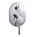 KES L6720 Bathroom Single Handle Mixing Valve Body and Trim with Two Function Diverter Oval, Polished Chrome