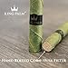 Organic Pre Rolls, Tobacco & Chemical Free, Super Slow Burning, 100% Real Leaf, Just Fill It, w/Free Carrying Tube (Bulk Slims x25)