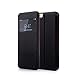 Nouske iPhone 6 Plus/6S Plus 5.5 inch Smart Touch Case S-View Window Flip Cover/Magnetic Closure/Stand/TPU bumper/360 Protection, Black