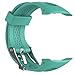 Replacement Band for Garmin Forerunner 10/15 for Women/Man - TenYun Silicone Wristband Strap/Bands for Garmin Forerunner 10/Garmin Forerunner 15 (Teal, Small Size 0.81