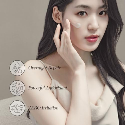De:H Miracle Night Treatment with Liposomal Retinol, Melatonin & Peptides | Intensive Serum | Premium K-Beauty Derma Skincare | Firming, Fine Lines & Radiant Glow | 1.01 Fl Oz (30ml)