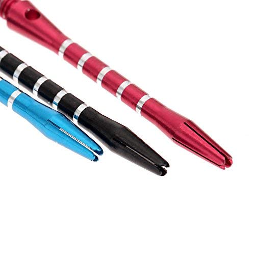 Lvcky Dart Stems,Lvckya 3 Sets/9pcs of Aluminum Medium Darts Shafts Harrows Dart Stems Throwing Fitting Toy New