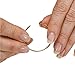Evelots Clip on Hoop Earrings - Gold or Silver Tone- Gentle Spring Clip on for Non Pierced Ears - No Pinching/Nickel Free- 4 Different Sizes