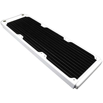 XSPC TX360 Ultra Thin Radiator, 120mm x 3, Triple Fan, White