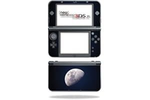 MightySkins Skin Compatible with Nintendo 3DS XL (2015) - Moon | Protective, Durable, and Unique Vinyl Decal wrap Cover | Eas