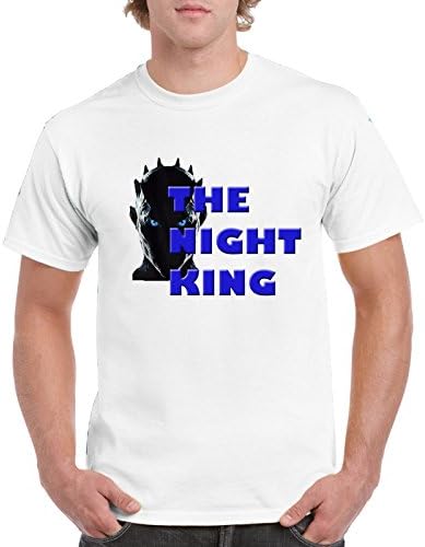 Mens Printed Hilarious T Shirts-Knight King-White Walker Game of Thrones tee