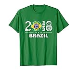 Brazil Jersey T Shirt Brazil Team 2018 men women kids
