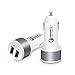Quick Charge 3.0, iKits 30W Dual USB Car Charger Adapter, Rapid Charger 5V/2.4A+QC3.0 for Samsung Galaxy S7/S6/Edge/Plus/Note7/ 5/4, HTC, LG, iPhone 7/iPad Pro/Air 2/mini etc. + 4ft Mico USB Cable