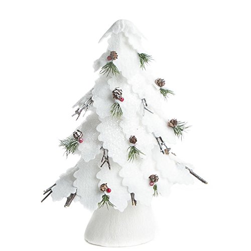 Factory Direct CraftÂ® Sparkling Snow Covered Pine Tree Perfect for Displaying and Embellishing your Holiday Home