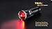 EdisonBright Fenix TK41C L2 1000 Lumen tri-Color LED Flashlight (White/red/Blue) with Eight AA Alkaline Batteries