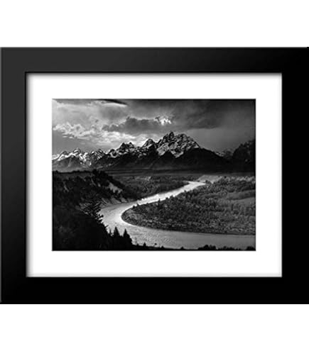 Amazon.com: Ansel Adams Mt. McKinley Range Embossed Poster (24 x