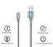 Tecland 3 Pack 3FT 6FT 10FT Lightning Cable Nylon Braided Lightning to USB Charging Cord Charger for iPhone 6s,6, 6plus,6s plus, iPhone 5s 5 5c SE, iPad & iPod (gray+silver)
