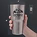 Tectonic 30 ounce Stainless Steel Tumbler with Lid, Double Wall Vacuum Insulated