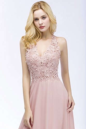 MisShow-Damen-Elegant-Lang-Spitze-Rckenfrei-Chiffon-Ballkleid-Abendkleid-Party-Gr32-46