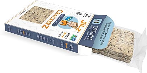 Jilz Gluten Free Grab and Go Single Serve 10 Pack - Cracked Pepper and Sea Salt