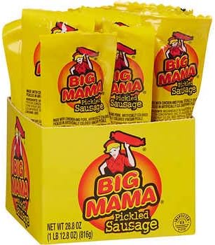 Penrose Big Mama Pickled Sausages,Value 4 Pack ( 2.4 Ounce Each, 48 Count)