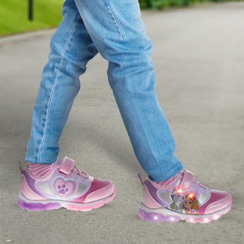 Nickelodeon Girl's Paw Patrol Light Up Laceless Shoes (Toddler/Little Girl)