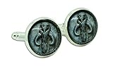 Mandalorian Skull Star Wars Cufflinks - Boba Fett 