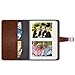 Fintie Photo Album for 3.5x4.25 Inch Polaroid Films - 64 Pockets Small Albums Book Compatible With Fujifilm Instax Wide EVO/400/300, Polaroid Now+/Now/Flip/I-Type/600/SX-70 Photos, Vintage Brown
