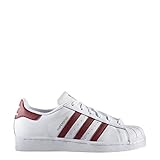 Adidas Big Kid Superstar Foundation (white/cardinal/gold)