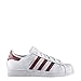 Adidas Big Kid Superstar Foundation (white/cardinal/gold)