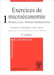 Exercices de microéconomie
