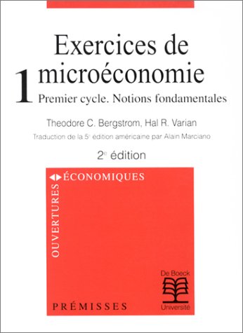 Exercices de microéconomie