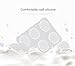 Soft Gel Heel Pads [12 PCS] - Silicone Cushion Inserts for Women's Shoes - Self-Adhesive Insoles for Foot Care, Pain Relief and Improved Fit