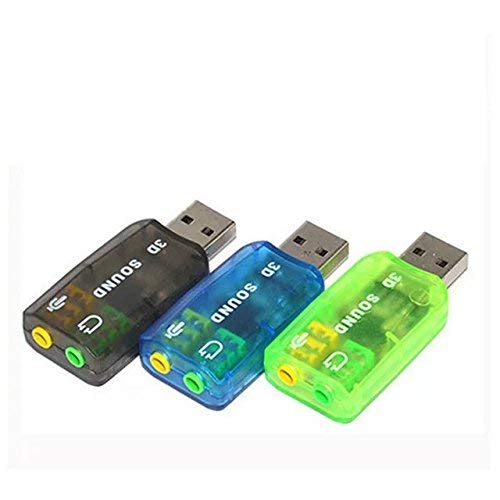 NeDonald USB 2.0 Mic Speaker 5.1 Audio Sound Card Adapter - Thumbnail 2