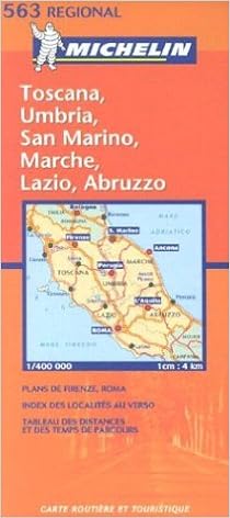 Michelin Toscana Umbria San Marino Marche Lazio Abruzzo Michelin Maps Michelin Travel Publications 9782061007396 Amazon Com Books